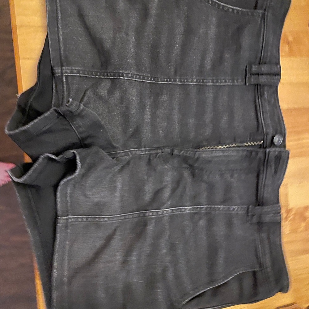 American Eagle Outfitters Black Denim Shorts